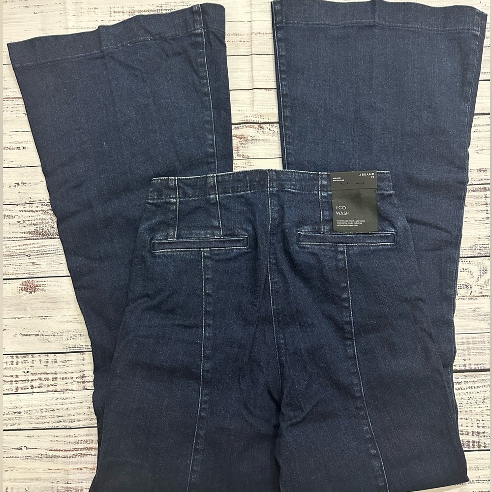 J Brand DARK WASH CIVILITY FLARED‎ JEANS Sz. 29 - Picture 13 of 16
